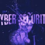 a hacker pointing at cybersecurity