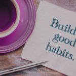 build good habits serviette