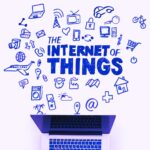 laptop connected to the internet of things