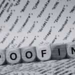 spoofing letter blocks