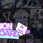 Vision board sample and header