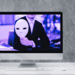 Computer screen of deepfake
